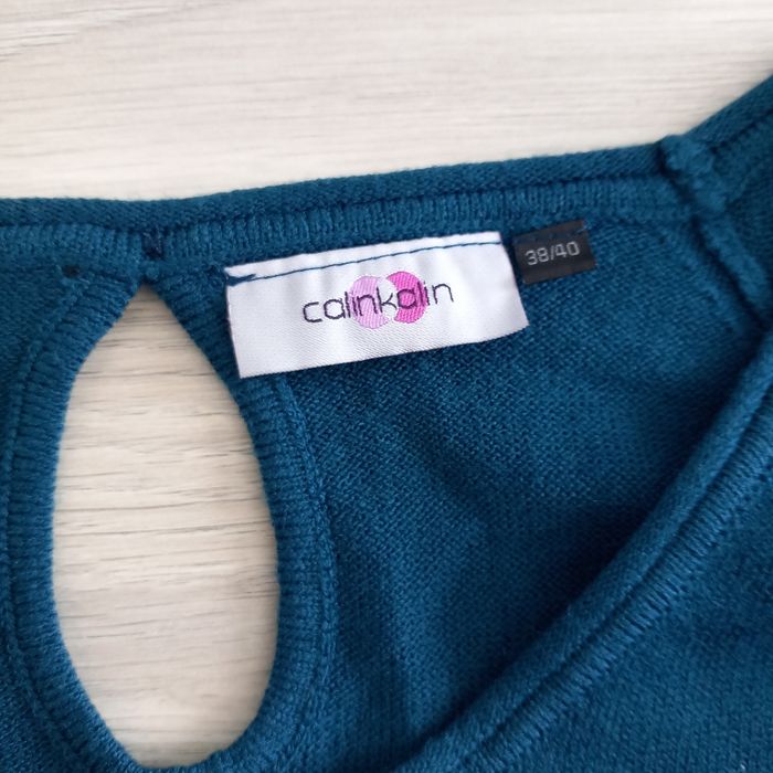 Robe femme bleu CalinKalin taille 38 - photo numéro 3