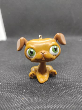 Littlest Petshop LPS dog chien caniche poodle holders key #geektradelpschien