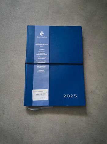Agenda semainier notes
