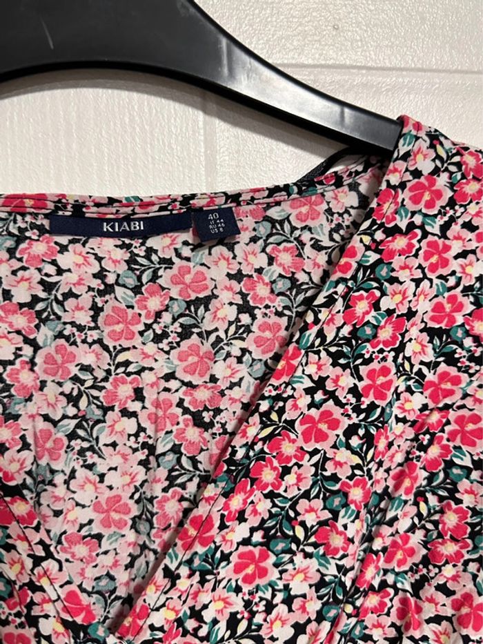 Top Fleuris Kiabi Taille 40 Neuf - photo numéro 5
