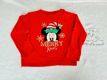 Tee-shirt manches longues Mickey Noël