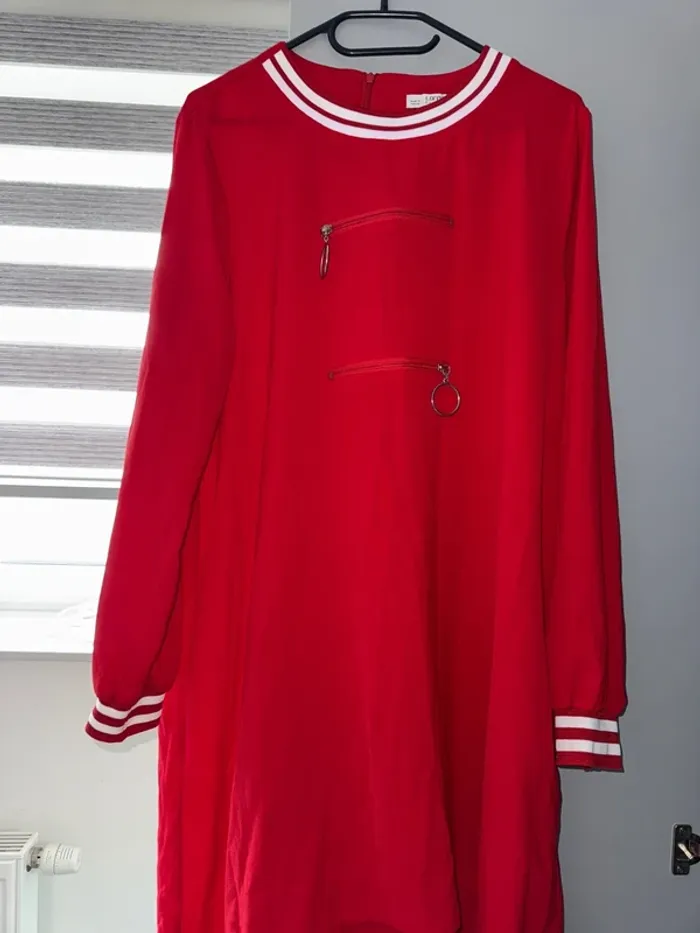 Tunique rouge taille 42 - photo numéro 2