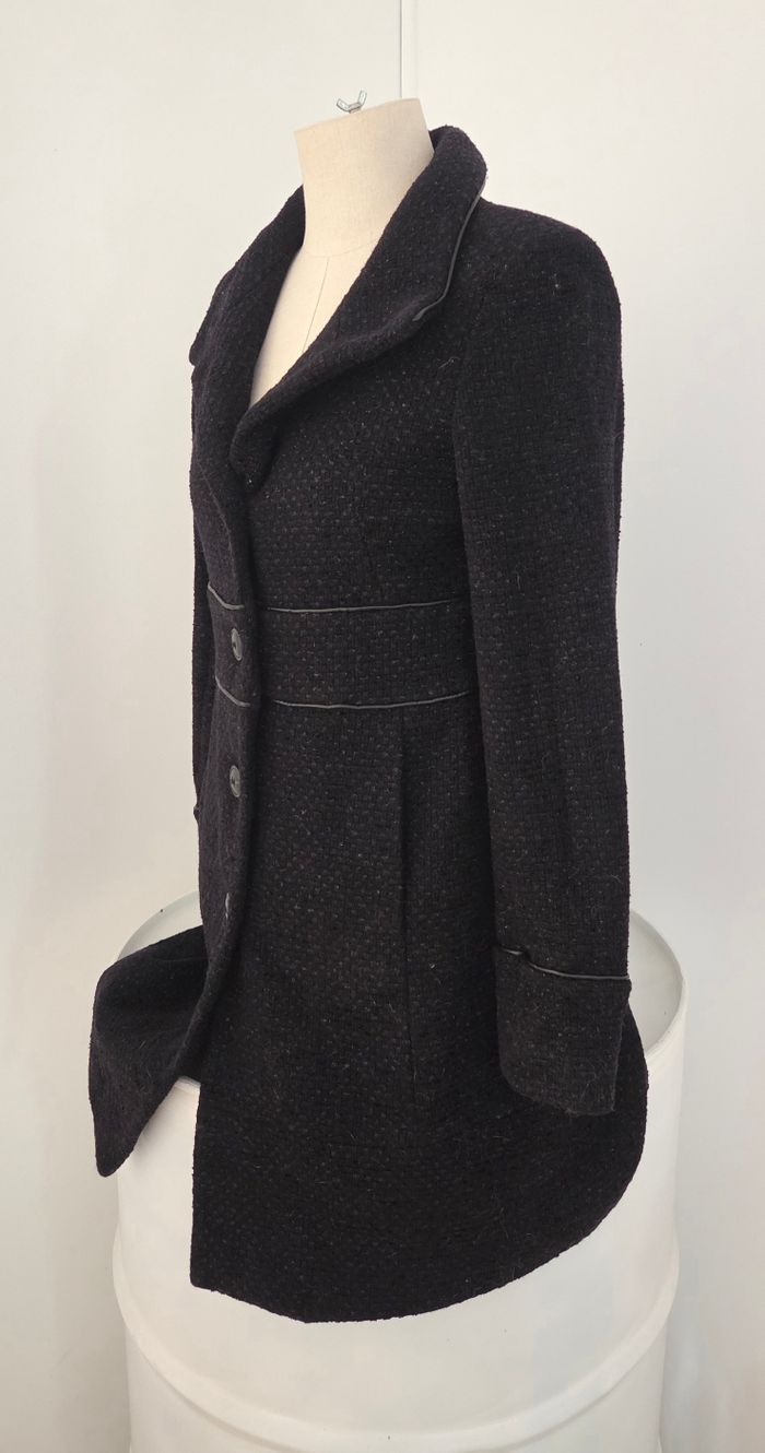 Manteau Lener Cordier laine – coupe cintrée élégante – fabrication française – taille 38 - photo numéro 10