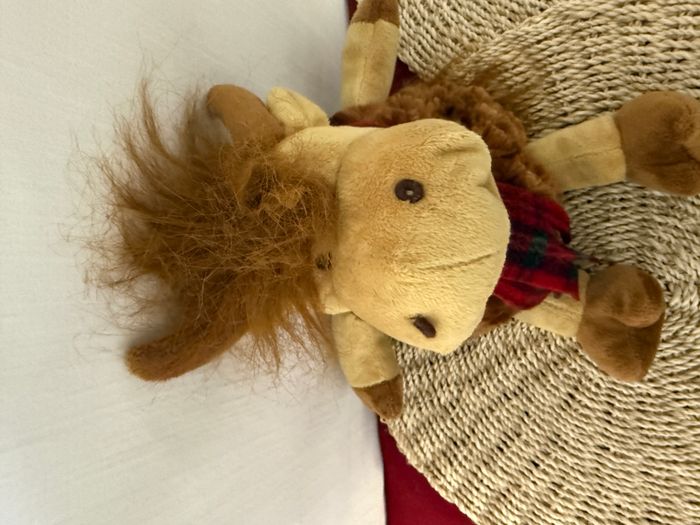 Peluche vache highland - photo numéro 4