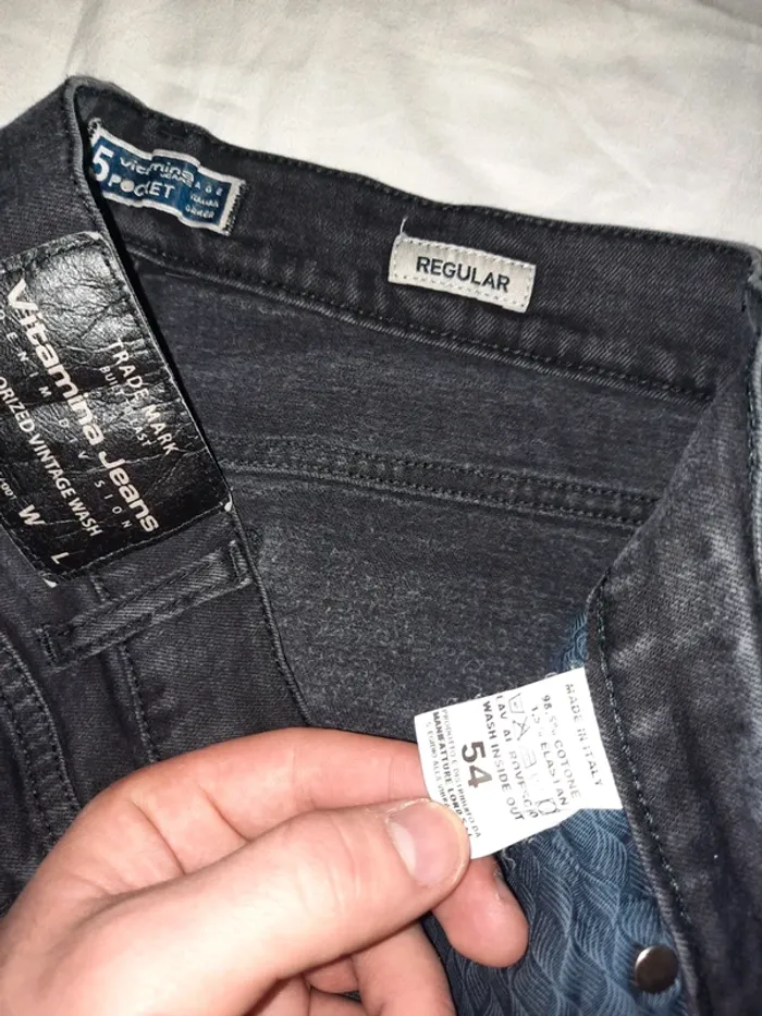Jean 5 pocket vitamina vintage - photo numéro 9