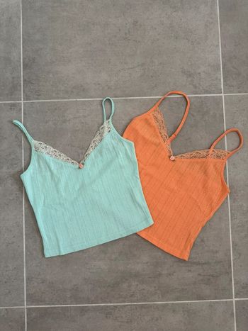 Lot de 2 top à bretelles Pimkie