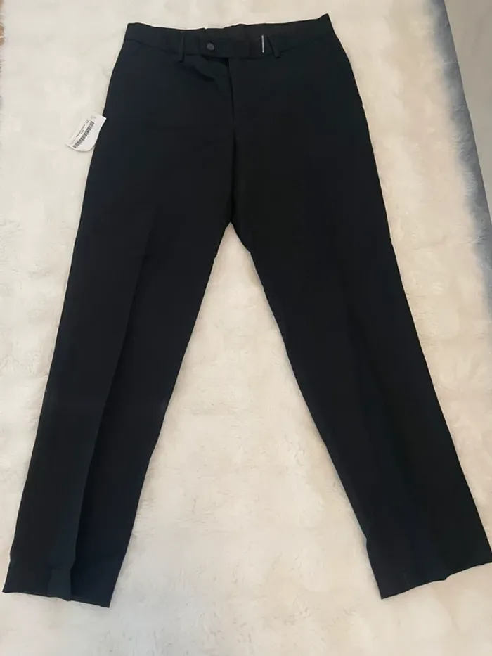Pantalon de costume noir taille 42 neuf