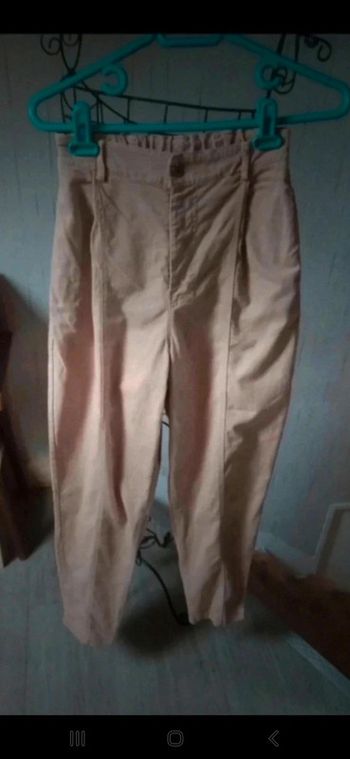 Pantalon sable taille haute taille S 👻