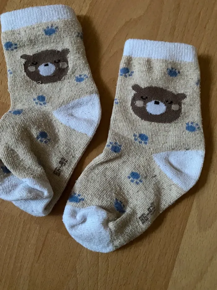 Chaussettes oursons Ergee Taille 86-92 - photo numéro 3