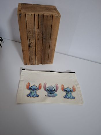Pochette personnalisée - stitch