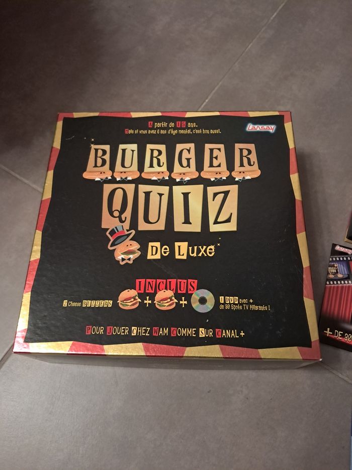 Burger quiz édition deluxe lansay - photo numéro 6