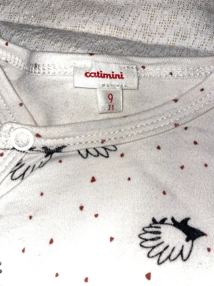 Tee shirt catimini 9 mois - photo numéro 4