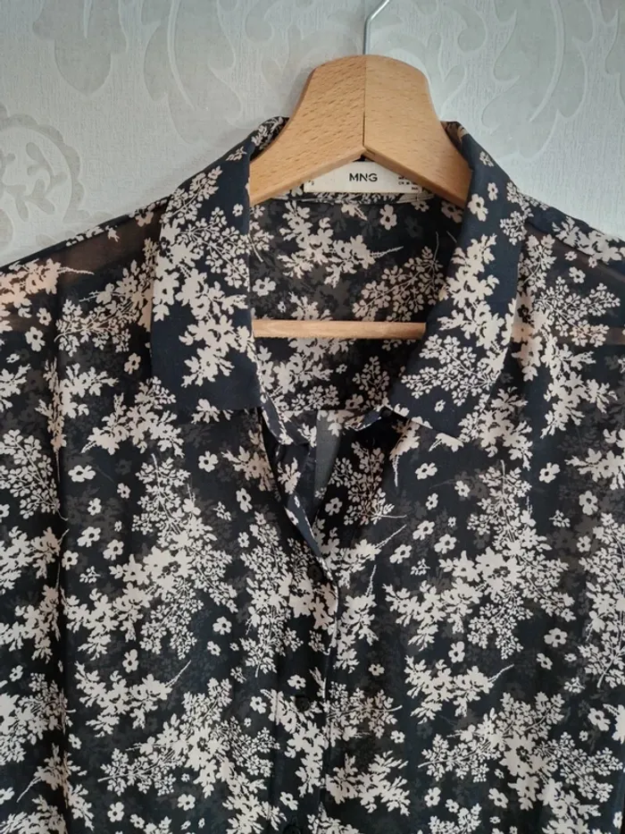 Chemise fleurie mango - photo numéro 4