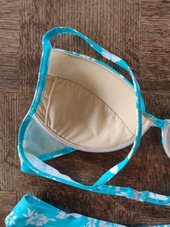 Maillot de bain deux pièces vintage taille 44 - photo numéro 7