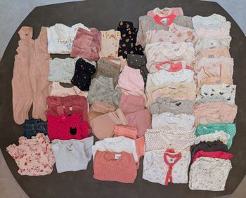 Lot vêtements fille 3 mois automne-hiver