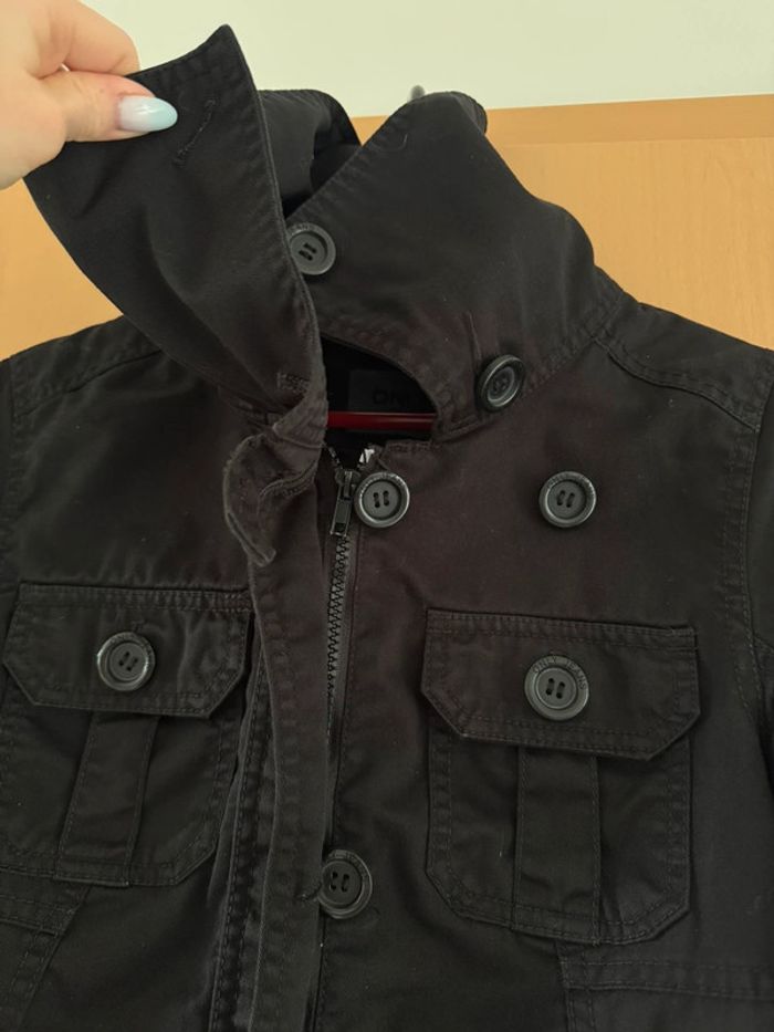 Veste only noir à grand col - photo numéro 2