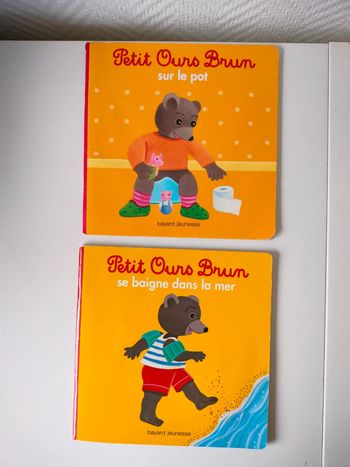 Lot 2 livres Petit Ours Brun 🐻