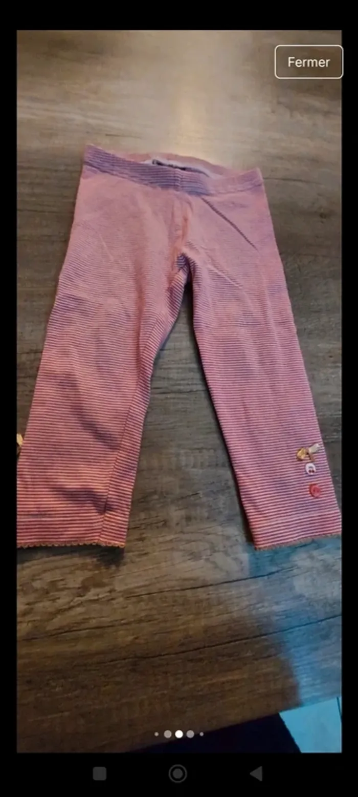 Lot de 5  leggings filles - photo numéro 10