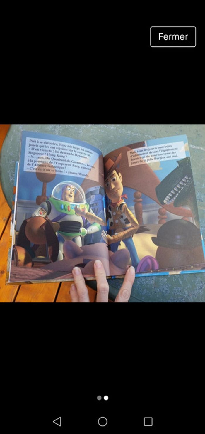 Magnifique livre toy story disney - photo numéro 2