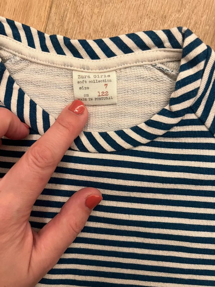 Vends lot de 10 vêtements Zara fille automne hiver taille 7 ans très bon état - photo numéro 3