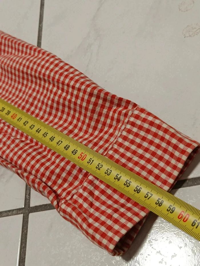 🔴 Chemise Ralph Lauren vichy rouge/blanc - Custom Fit - Taille L - photo numéro 10