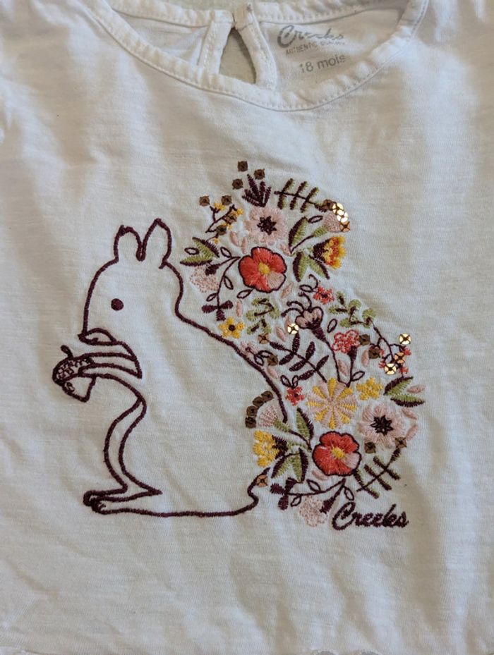 Tee-shirt manches longues Creeks 18 mois - photo numéro 4