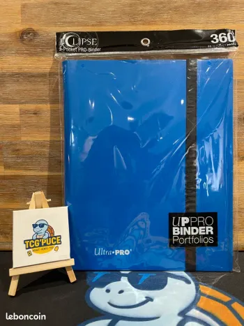 Ultra Pro - Portfolio ZIP - 360 cartes recto-verso BLEU