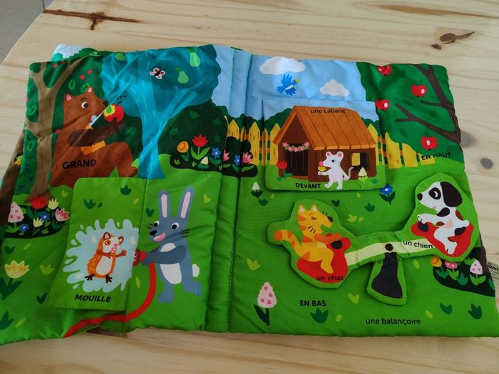 Mon premier livre animé en tissu - photo numéro 3