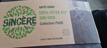 NAPPE RONDE  Neuve