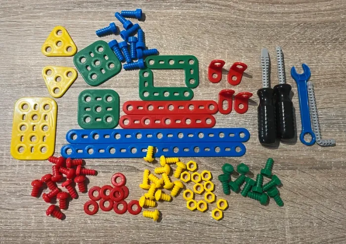 Malette de construction outils, vis Quercetti Tecno - photo numéro 4
