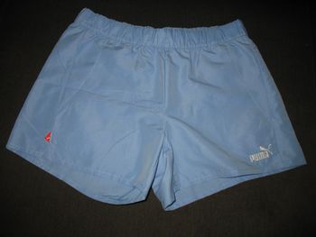 SHORT BLEU CIEL "PUMA" - TAILLE 36 - n°02