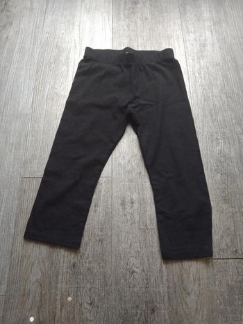 legging noir court Z fille 8 ans