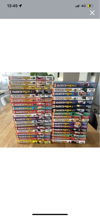 Manga My Héro Accademia 1 à 36