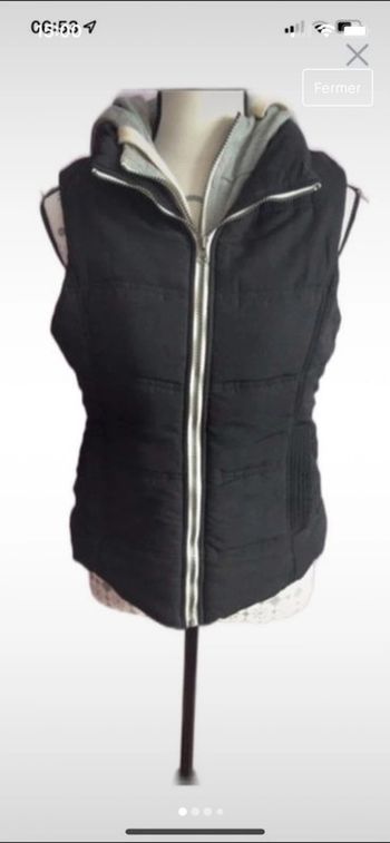 Doudoune sans manches taille 38