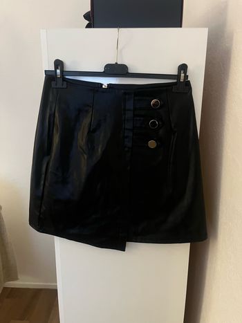 jupe simili cuir
