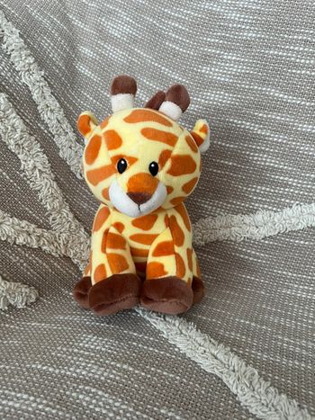 Peluche doudou 20cm TY girafe jaune et orange très bon état