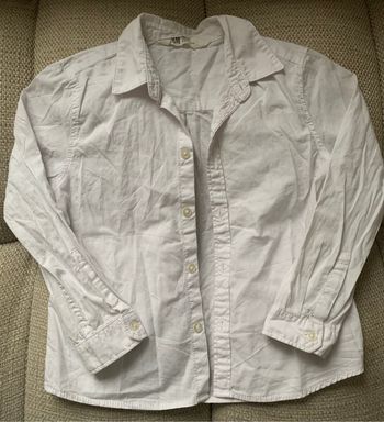 Chemise blanche H&M 5/6 ans