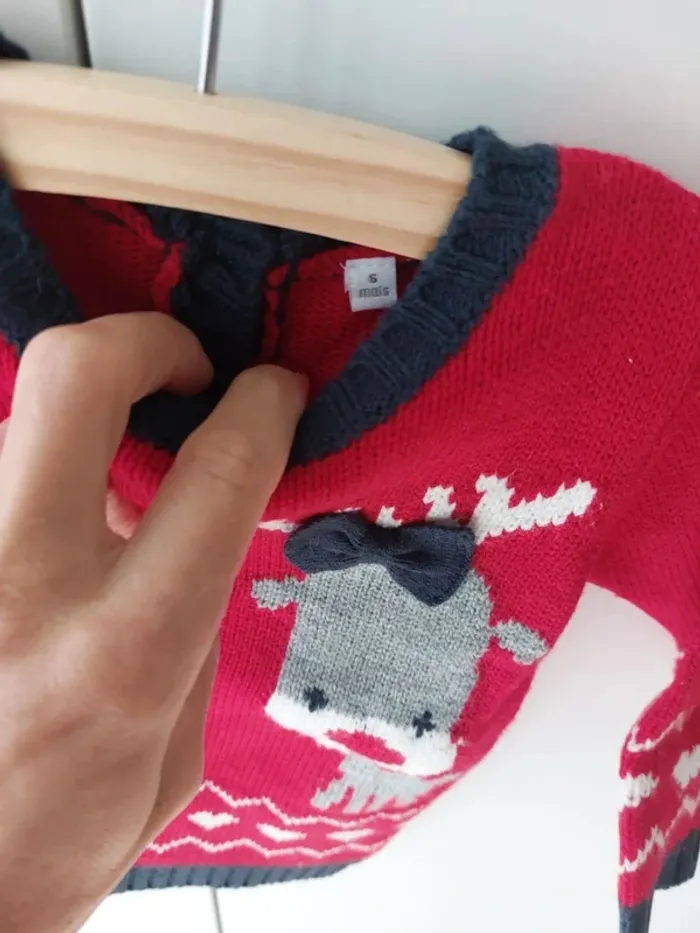 Pull de Noël 6 mois - photo numéro 2