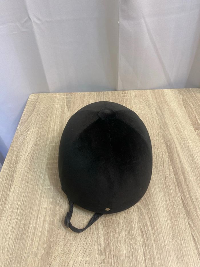 Bombe équitation Fouganza noire taille 54 - n80j - photo numéro 3