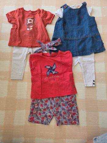Lot vêtements 6 mois fille