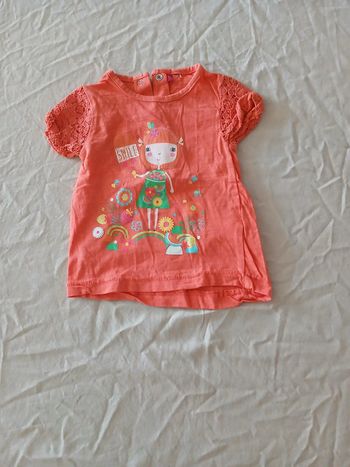 Tee-shirt manches courtes 6 mois