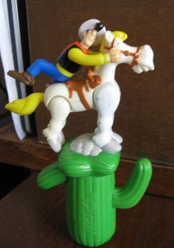 lucky luke figurine