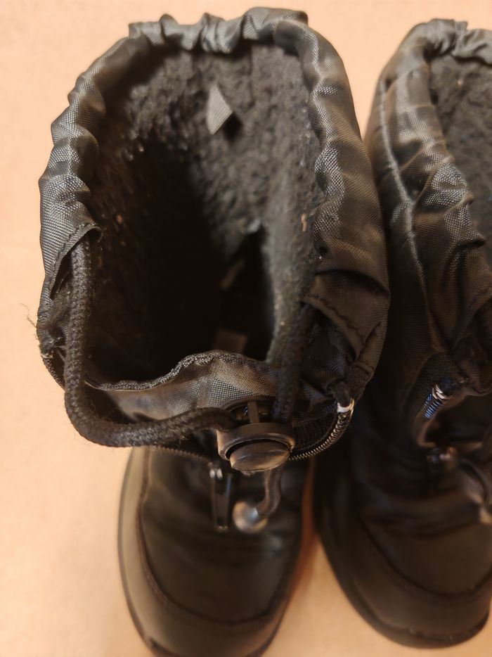 Bottes fourrés d'hiver neige taille 27 - photo numéro 3