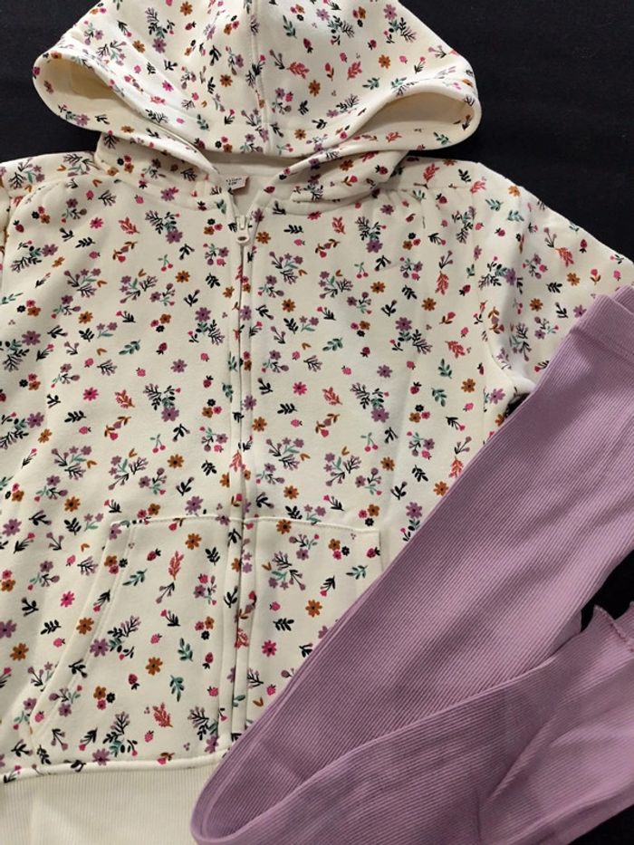 Ensemble tao tape à l'oeil 8 ans sweat capuche legging - photo numéro 2