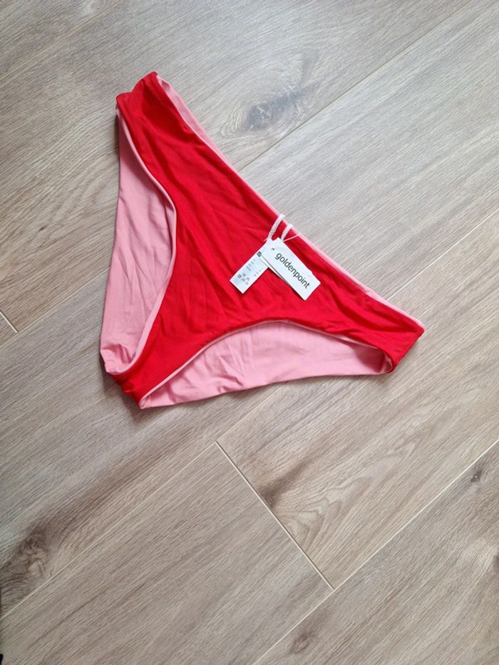 Bas De maillot de bain taille M 38/40 double face goldenpoint