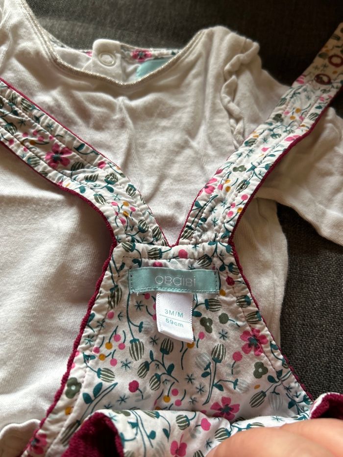 ensemble salopette short - photo numéro 2