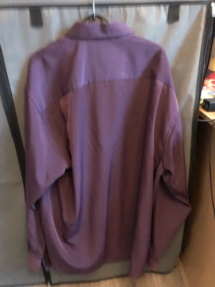 chemise violette manches longues - photo numéro 4