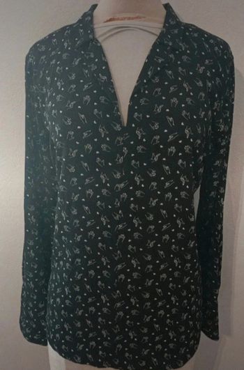 Superbe blouse imprimée Mains