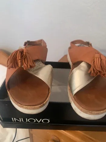 Sandale cuir