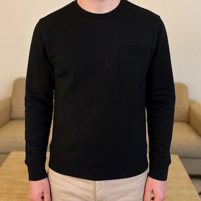 Pull molletonné noir Jules - photo numéro 3